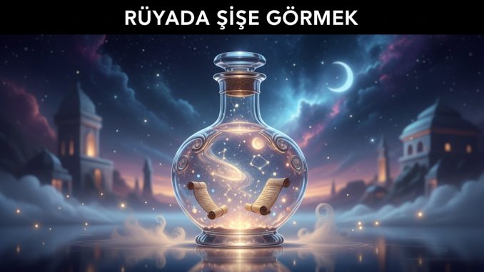 "Rüyada Şişe Görmek"