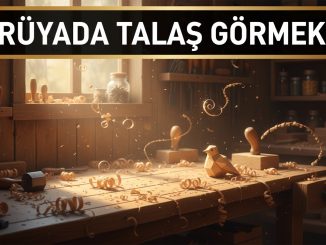 "Rüyada Talaş Görmek"