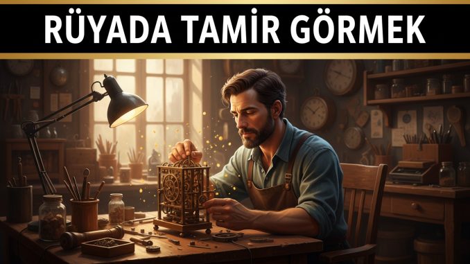 "Rüyada Tamir Görmek"