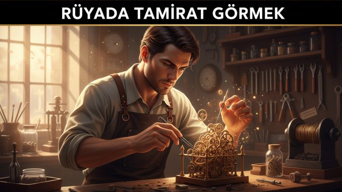 "Rüyada Tamirat Görmek"