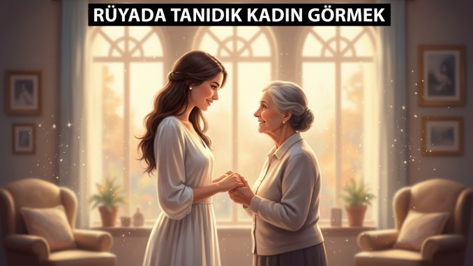 "Rüyada Tanıdık Kadın Görmek"