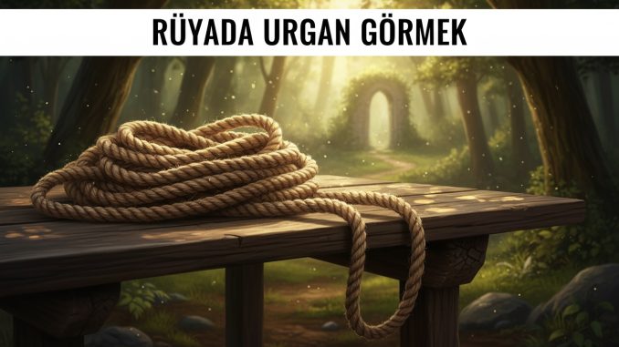 "Rüyada Urgan Görmek"