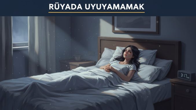 "Rüyada Uyuyamamak"