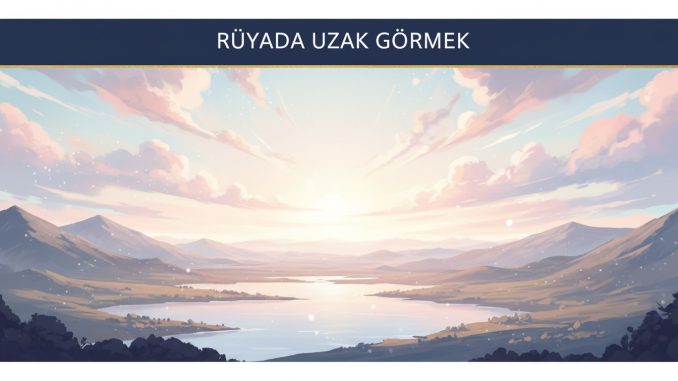 "Rüyada Uzak Görmek"