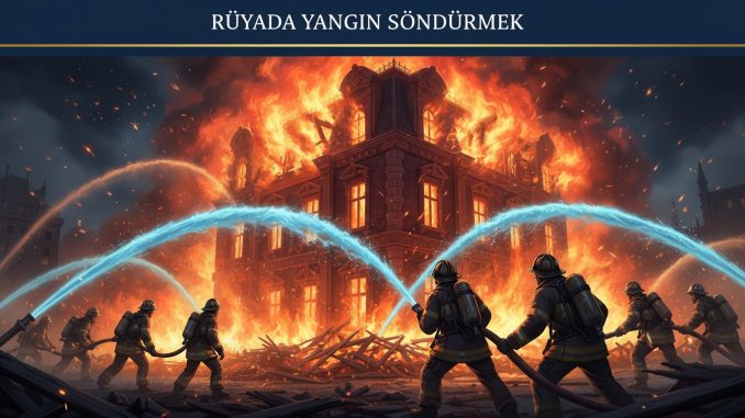 "Rüyada Yangın Söndürmek"