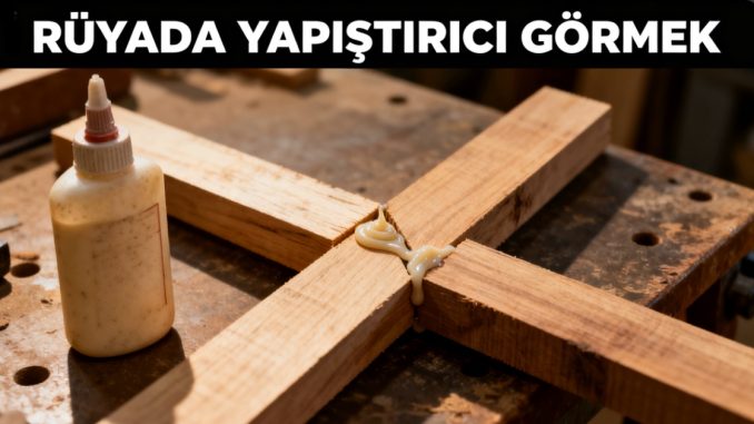"Rüyada Yapıştırıcı Görmek"