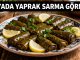 "Rüyada Yaprak Sarma Görmek"