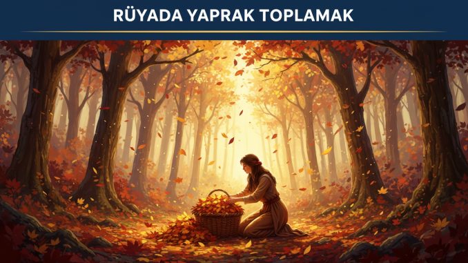 "Rüyada Yaprak Toplamak"