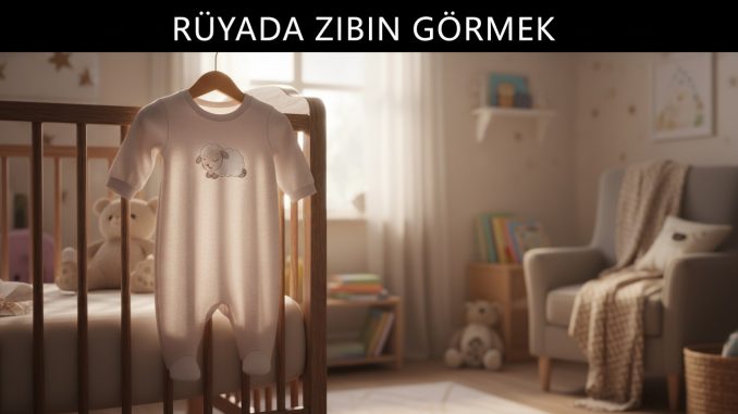 "Rüyada Zıbın Görmek"