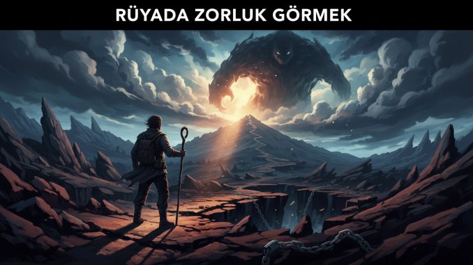 "Rüyada Zorluk Görmek"