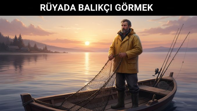"Rüyada Balıkçı Görmek"