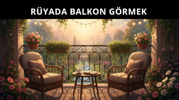 "Rüyada Balkon Görmek"