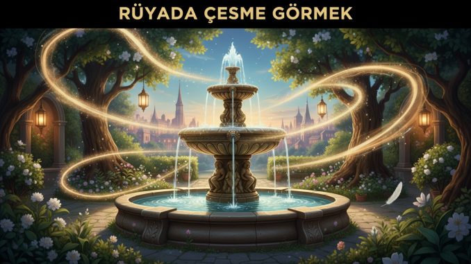 "Rüyada Çeşme Görmek"