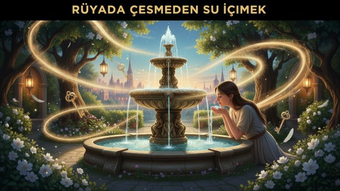"Rüyada Çeşmeden Su İçmek"