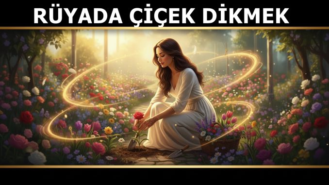 "Rüyada Çiçek Dikmek"