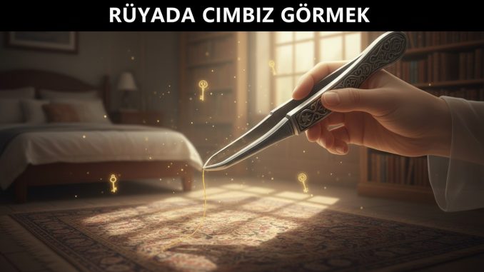 "Rüyada Cımbız Görmek"