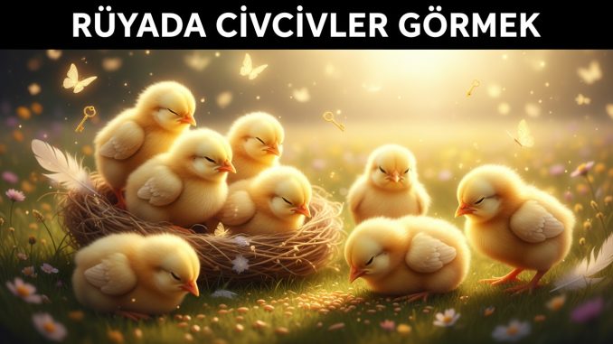 "Rüyada Civcivler Görmek"