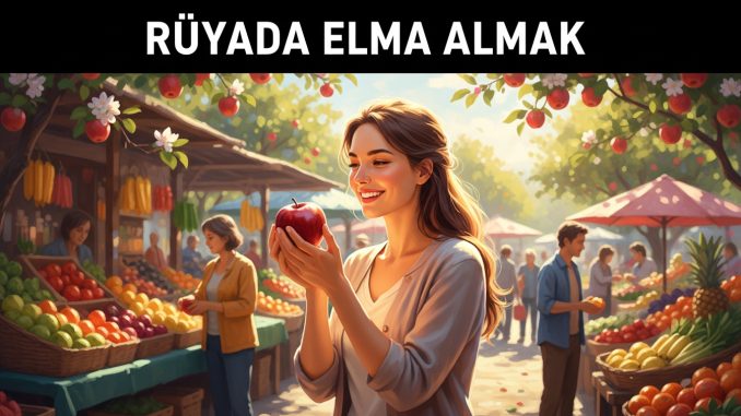 "Rüyada Elma Almak"