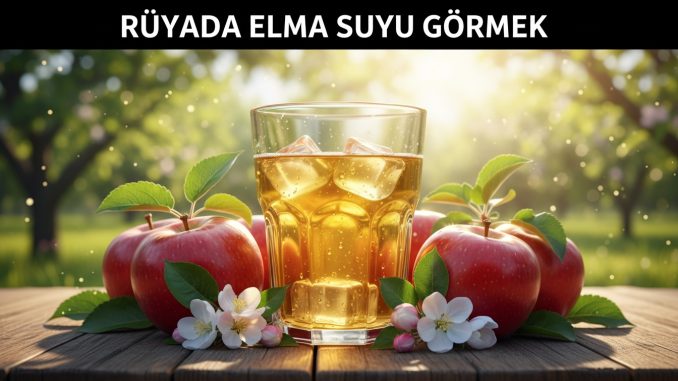 "Rüyada Elma Suyu Görmek"