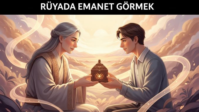 "Rüyada Emanet Görmek"