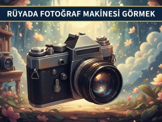 "Rüyada Fotoğraf Makinesi Görmek"