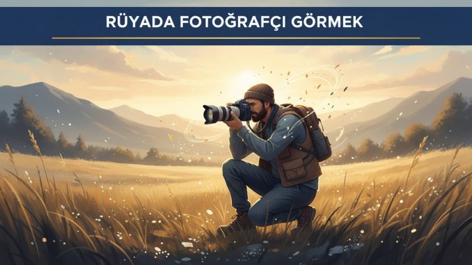 "Rüyada Fotoğrafçı Görmek"