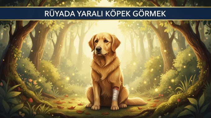 "Rüyada Yaralı Köpek Görmek"