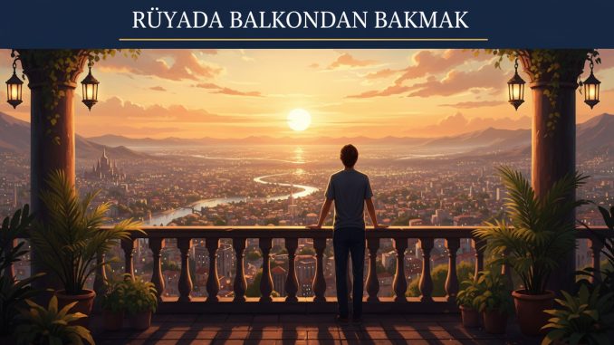 "Rüyada Balkondan Bakmak"