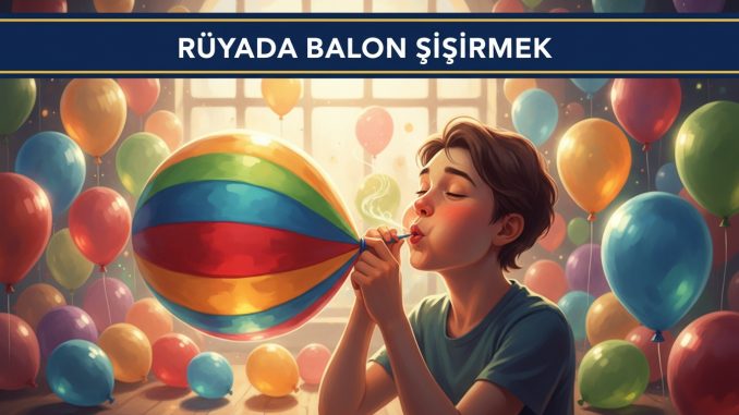 "Rüyada Balon Şişirmek"