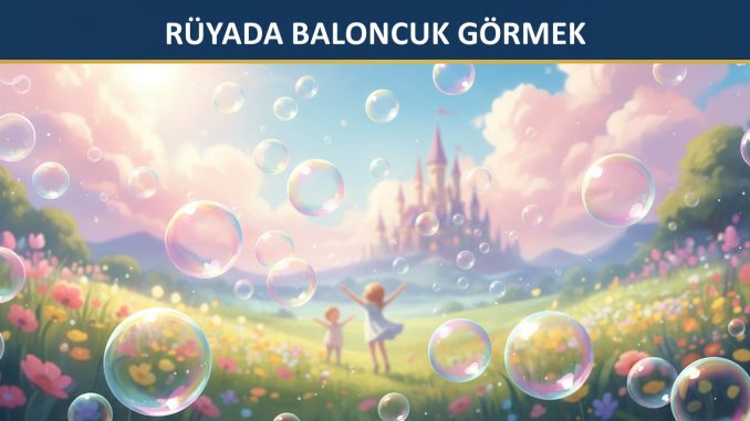 "Rüyada Baloncuk Görmek"