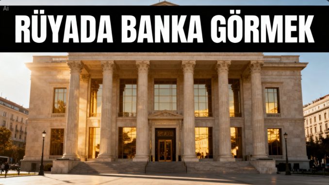 "Rüyada Banka Görmek"