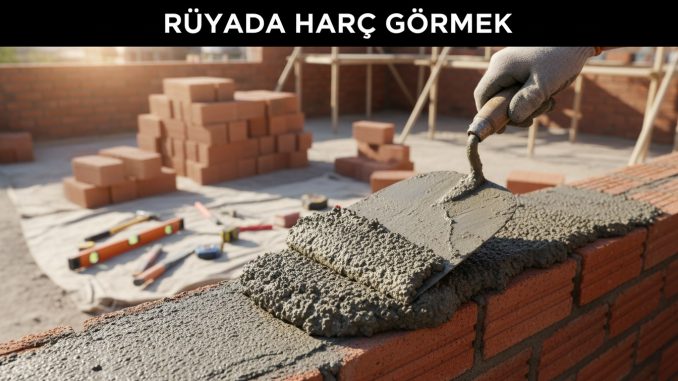 "Rüyada Harç Görmek"