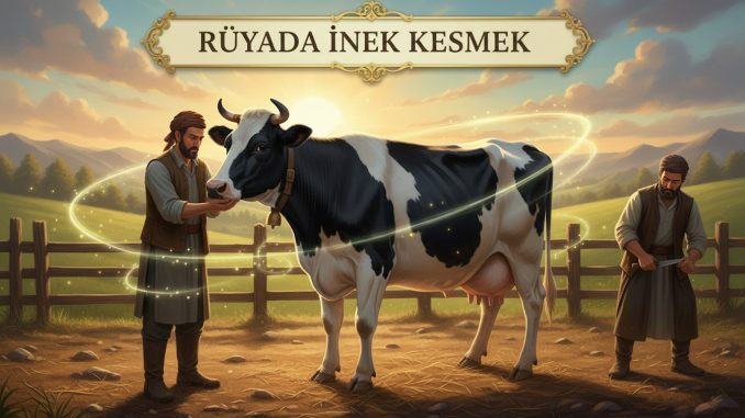 "Rüyada İnek Kesmek"
