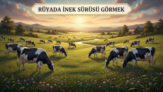 "Rüyada İnek Sürüsü Görmek"