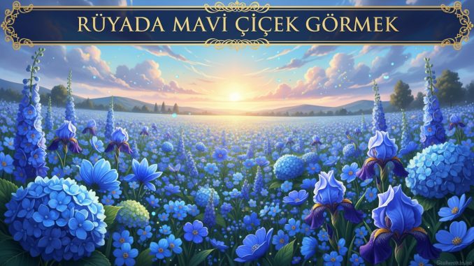 "Rüyada Mavi Çiçek Görmek"