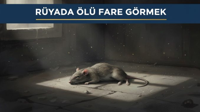 "Rüyada Ölü Fare Görmek"