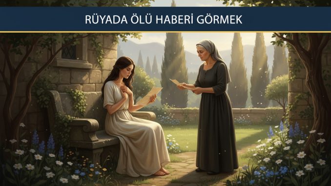 "Rüyada Ölü Haberi Görmek"