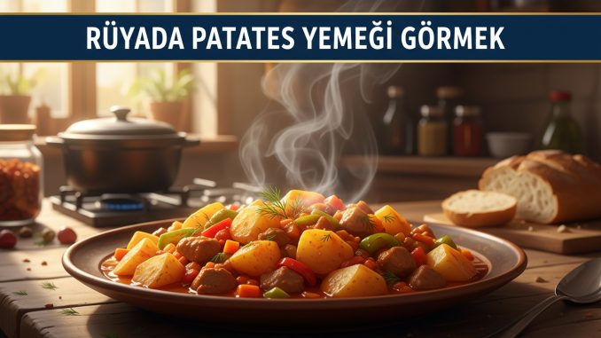 "Rüyada Patates Yemeği Görmek"