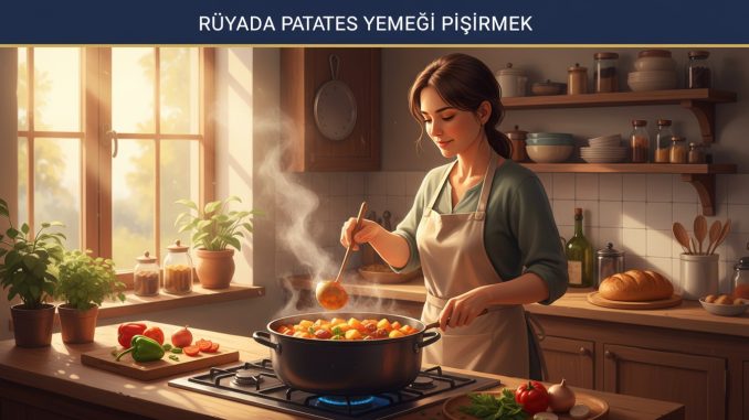 "Rüyada Patates Yemeği Pişirmek"