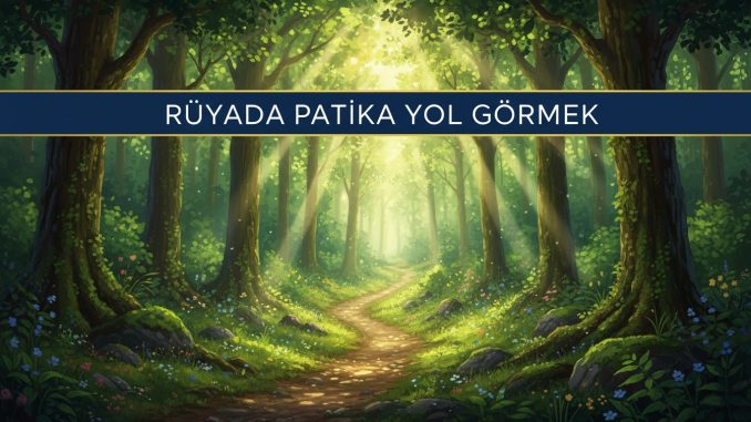 "Rüyada Patika Yol Görmek"