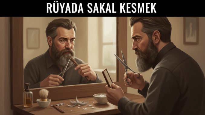 "Rüyada Sakal Kesmek"