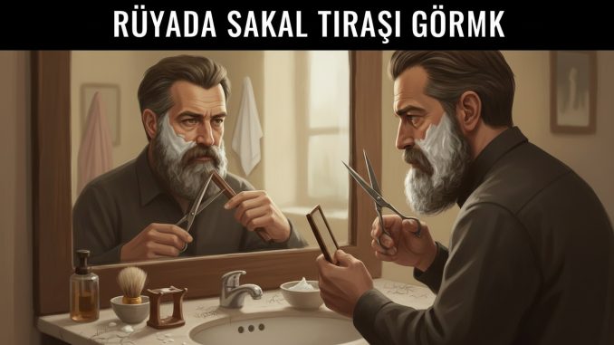 "Rüyada Sakal Tıraşı Görmek"
