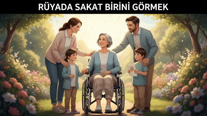 "Rüyada Sakat Birini Görmek"