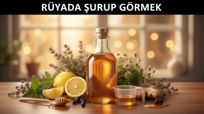 "Rüyada Şurup Görmek"