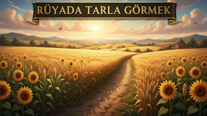 "Rüyada Tarla Görmek"