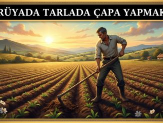"Rüyada Tarlada Çapa Yapmak"