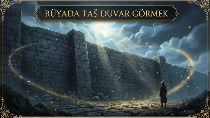 "Rüyada Taş Duvar Görmek"